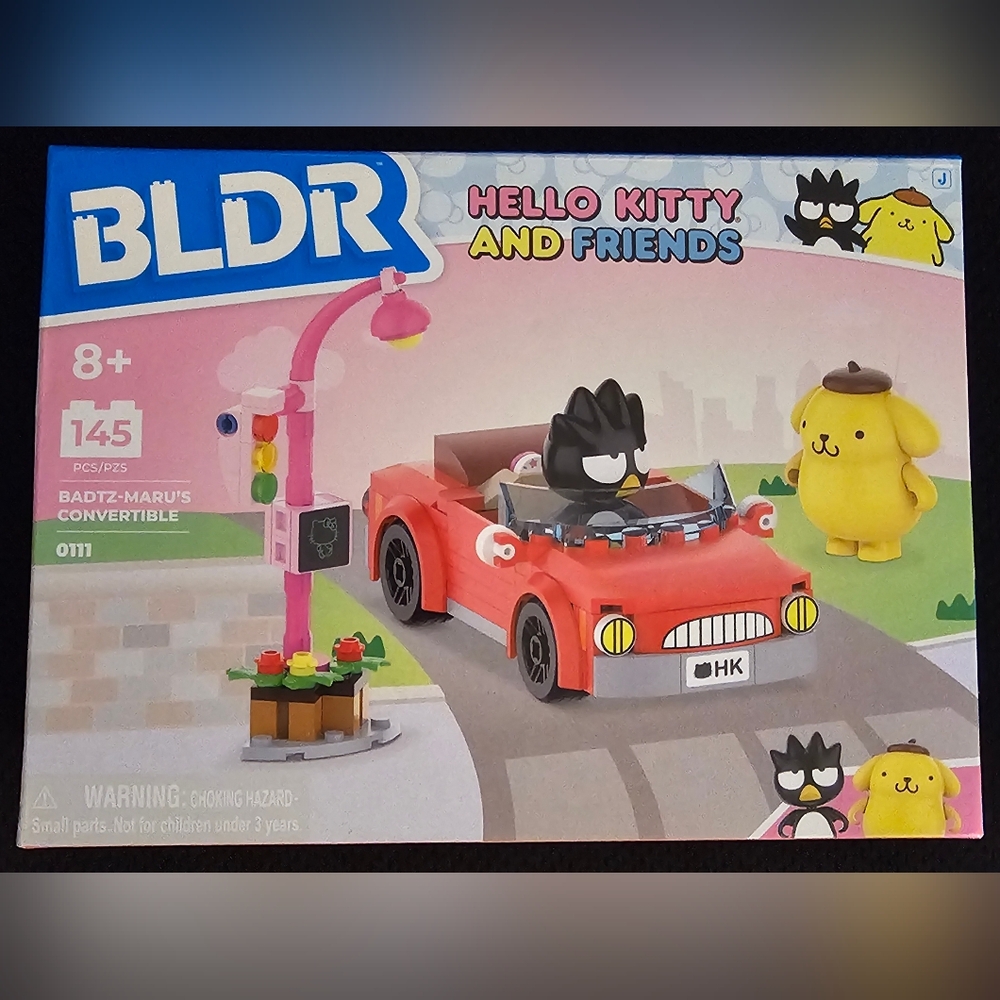 NEW Hello Kitty  And Friends Badtz-Maru's Convertible Building Blocks Set Legos